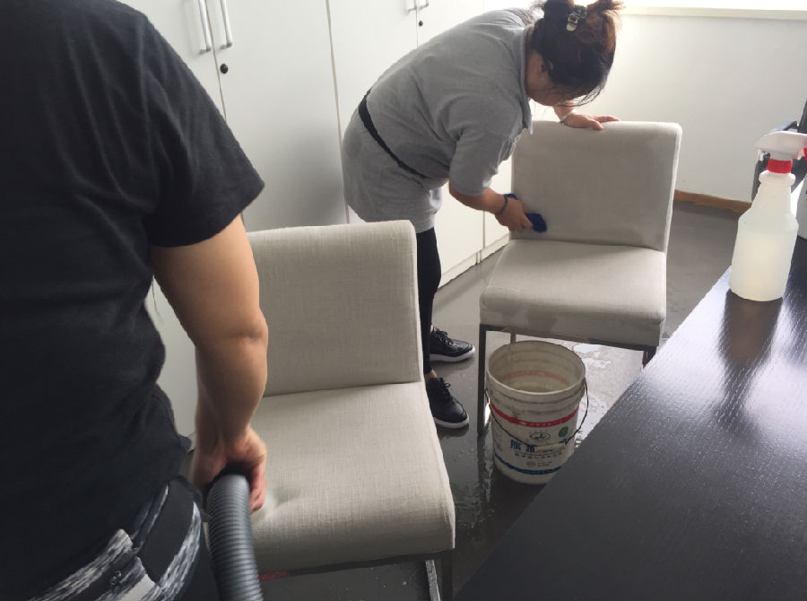 高淳区沙发清洗案例